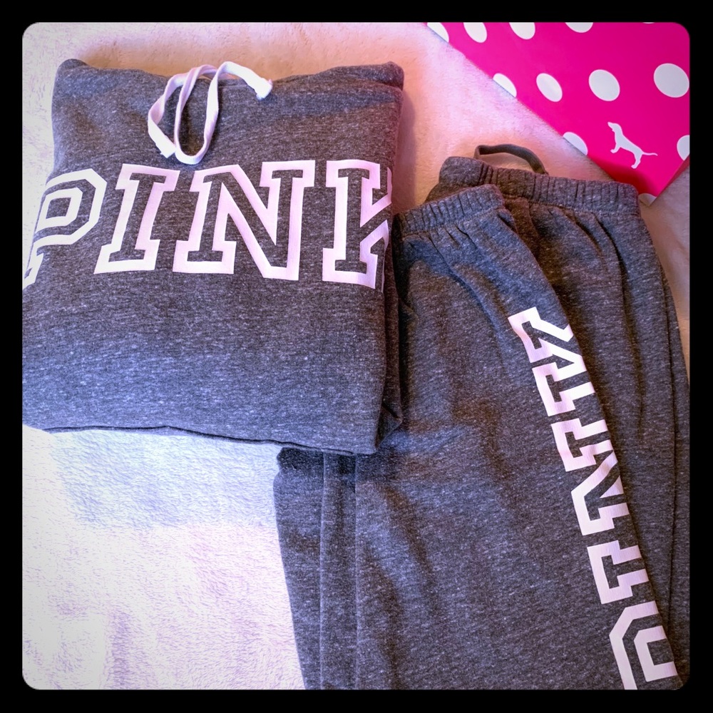 Pink sweatsuit